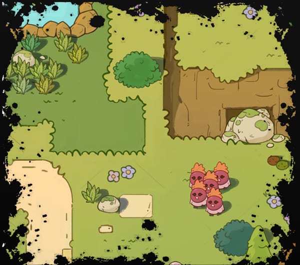 失败项目的早期测试图(小程序游戏)